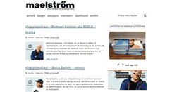 Desktop Screenshot of maelstrommagazine.fr